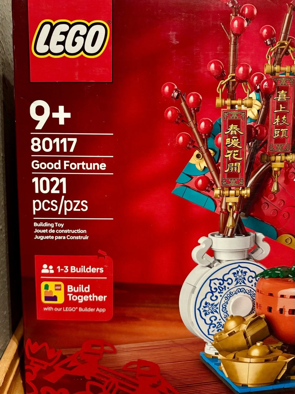 Lego “Good Fortune” Chinese New Year Set #80117, Ages 9+, 1,021 pcs, BNIB